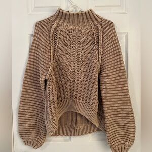 Free People Sweetheart Mock Neck Sweater